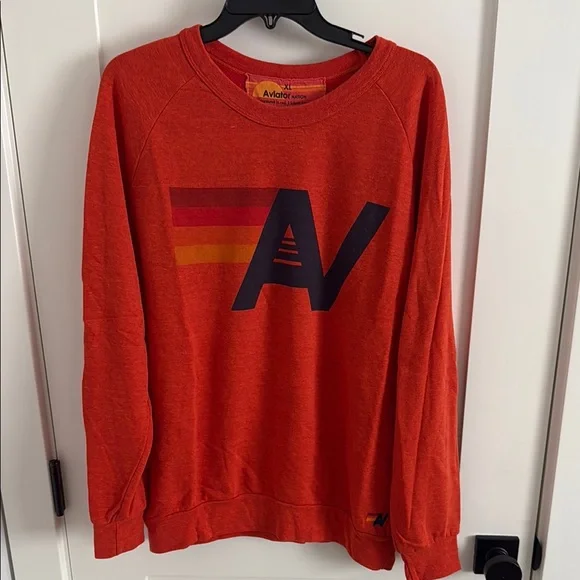 LIKE NEW AVIATOR NATION CREWNECK - Picture 1 of 5